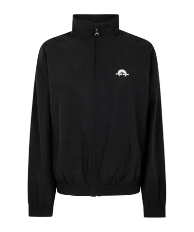 Marine Serre Long Sleeve Casual Jacket In Black