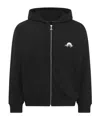 Marine Serre Long-sleeved Hooded Sweatshirt