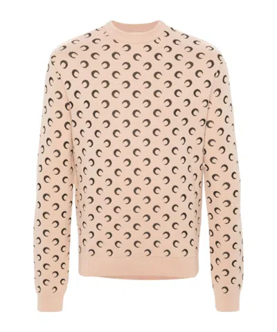 MARINE SERRE LONG-SLEEVED SWEATER