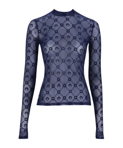 Marine Serre Long-sleeved Top In Multicolor