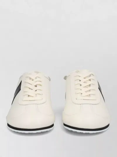 Marine Serre Low Top Sneakers Contrast Panel Sole In Multi