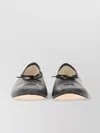 Marine Serre "luna Bow" Ballerina Shoes