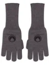 Marine Serre Lunghi Gloves In Grey