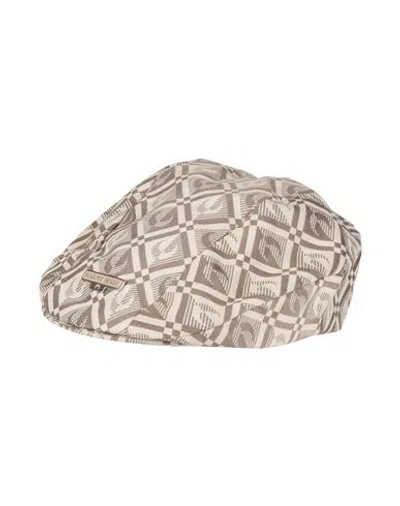 Marine Serre Man Hat Beige Size M Cotton, Polyester, Polyamide In Neutral