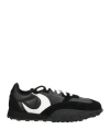 Marine Serre Man Sneakers Black Size 9 Leather In Black