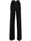 Marine Serre Cross-strap Detail Trousers