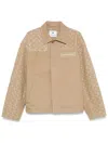 Marine Serre Moon Jacquard Twill Workwear Jacket