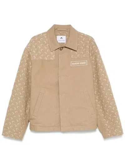 MARINE SERRE MARINE SERRE MARINE SERRE MOON MOTIF JACQUARD JACKET