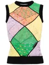 Shop Marine Serre Paneled Top