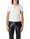 Marine Serre Trompe L'oeil Jewelry T-shirt In White