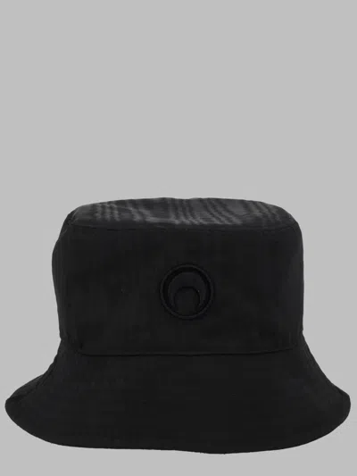 Marine Serre Men's Mini Bucket Hat In Black