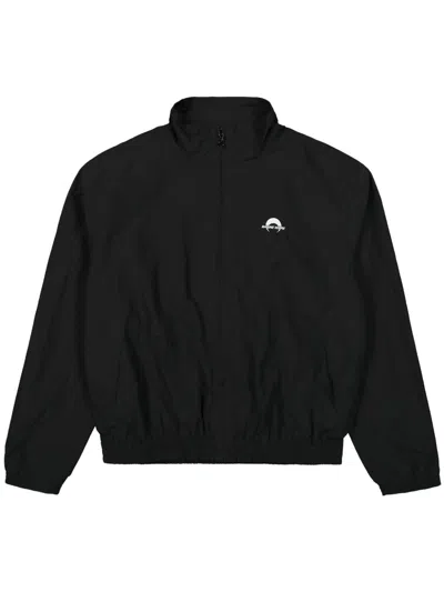 Marine Serre Men Moon Nylon Track Jacket In Multicolor