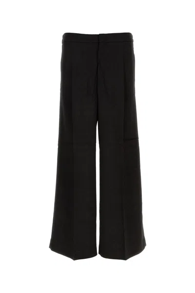 Marine Serre Men Pantalone In Black