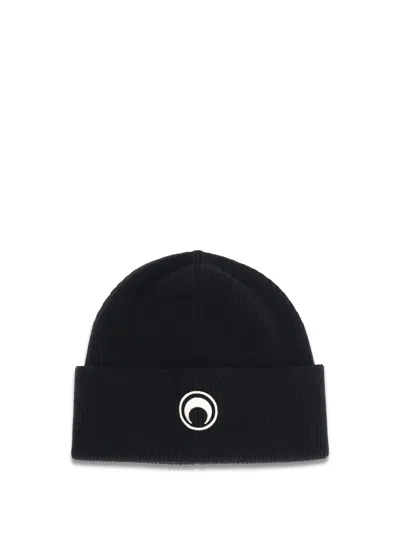MARINE SERRE MERINO WOOL BEANIE HAT