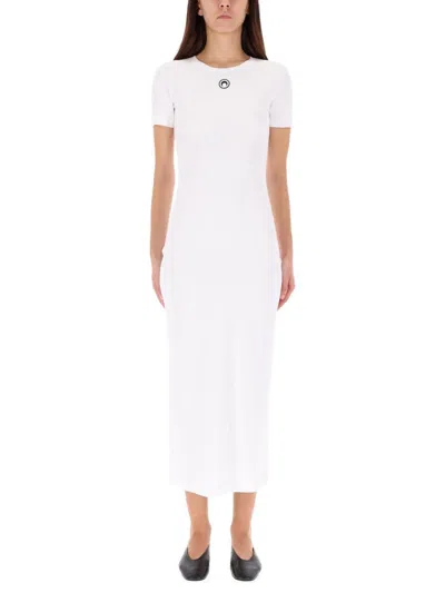 MARINE SERRE MARINE SERRE MIDI DRESS "MOON"