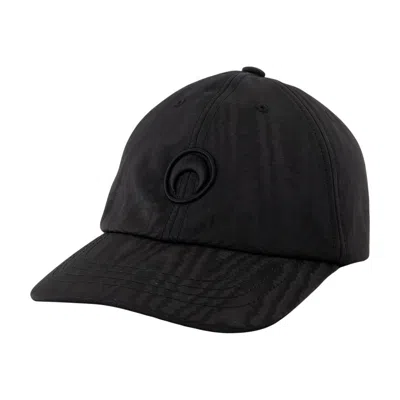 Marine Serre Moire Cap In Black