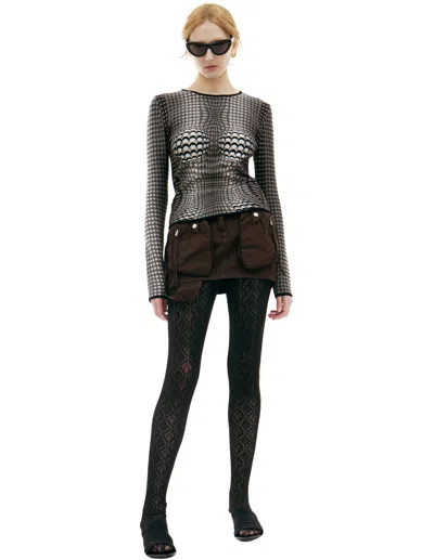 MARINE SERRE MONOPRINT SWEATER