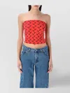 Marine Serre Moonogram-pattern Top