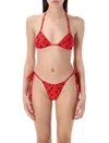 Marine Serre Moon Bikini Set