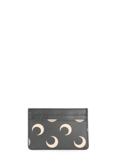 MARINE SERRE MOON CANVAS CARD HOLDER