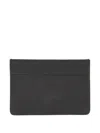 Marine Serre Moon Canvas Cardholder In Gray