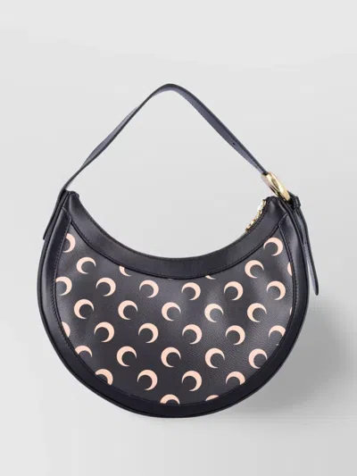 Marine Serre Moon Canvas Eclipse Shoulder Bag