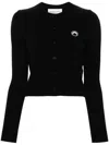 Marine Serre Core Knit Cardigan