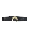 Marine Serre Moon Charm Choker In Black