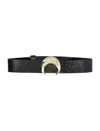 Marine Serre Moon Charm Choker In Black