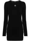 Marine Serre Dress In Black