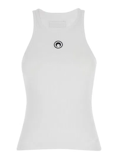 MARINE SERRE MARINE SERRE MOON COTTON TANK TOP