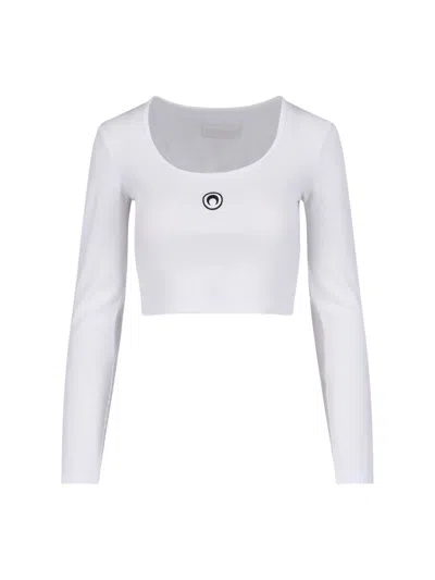 MARINE SERRE MOON CROP TOP