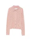 Marine Serre Moon Devore Shirt In Multi