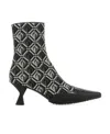 Marine Serre Boots In Black