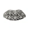 Marine Serre Moon Diamant Tailored Beret In Nero