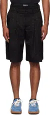 Marine Serre Moon Diamond Tailored Shorts