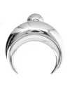 Marine Serre Single Earrings Moon In Silver
