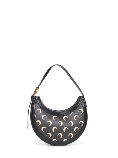 Marine Serre Moon Eclipse Mini Shoulder Bag In Animal Print