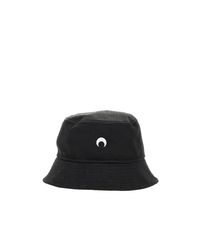 MARINE SERRE MOON EMBROIDERED FISHERMAN HAT