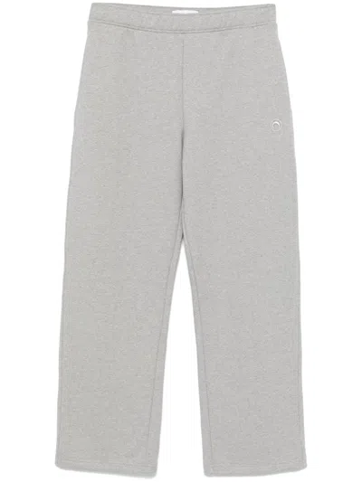 MARINE SERRE MOON-EMBROIDERY TRACK PANTS