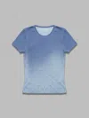Marine Serre Moon Faded Jersey Baby Fit T-shirt - 88% Pa 12% Ea Made In Portugal