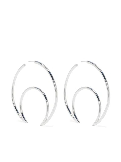 MARINE SERRE MOON HOOP EARRINGS