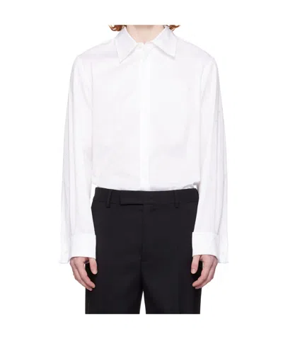 Marine Serre Moon-jacquard Poplin Shirt