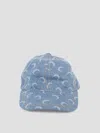 Marine Serre Moon Laser Baseball Cap In Blue