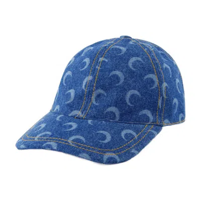 Marine Serre Moon Laser Cap In Blue