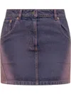 Marine Serre Moon-print Mini Skirt