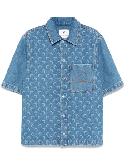 Marine Serre Dries Van Noten Sweater In Wool Blend With V-neck In Multi