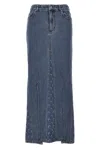 Marine Serre Crescent-moon-print Maxi Skirt