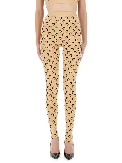 Marine Serre "moon" Leggings
