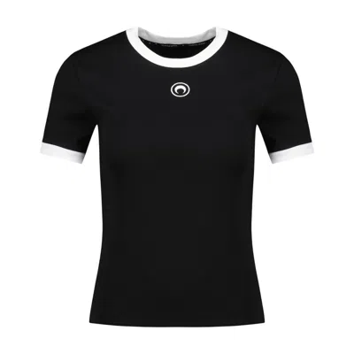 MARINE SERRE MARINE SERRE MOON LOGO BABY FIT T-SHIRT